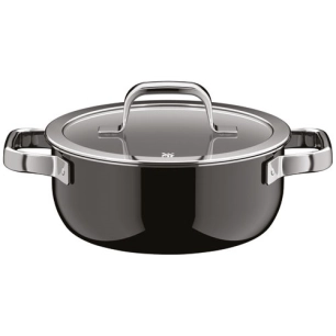 fusiontec mineral pro faitout bas 24cm 4l4 noir - gpe seb france - wmf cookware