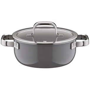 fusiontec mineral pro faitout bas 20cm 2l4 platinium - gpe seb france - wmf cookware