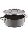 fusiontec mineral pro faitout bas 24cm 4l4 platinium - gpe seb france - wmf cookware