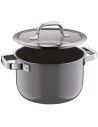 fusiontec mineral pro faitout haut 24cm 6l4 platinium - gpe seb france - wmf cookware