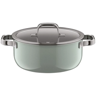 fusiontec mineral pro faitout bas 20cm 2l4 eukalyptus - gpe seb france - wmf cookware