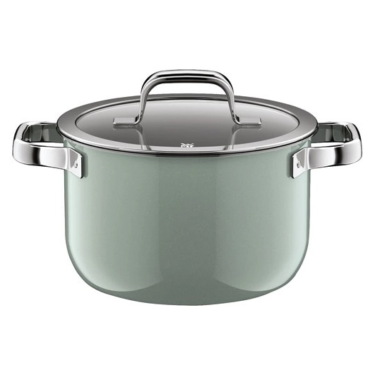 fusiontec mineral pro faitout haut 20cm 3l7 eukalyptus - gpe seb france - wmf cookware