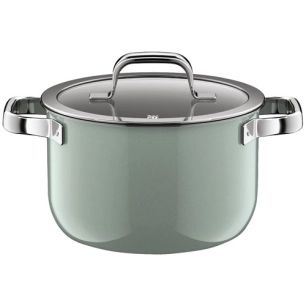 fusiontec mineral pro faitout haut 20cm 3l7 eukalyptus - gpe seb france - wmf cookware