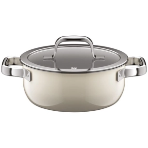 fusiontec mineral pro faitout bas 20cm 2l4 macadamia - gpe seb france - wmf cookware