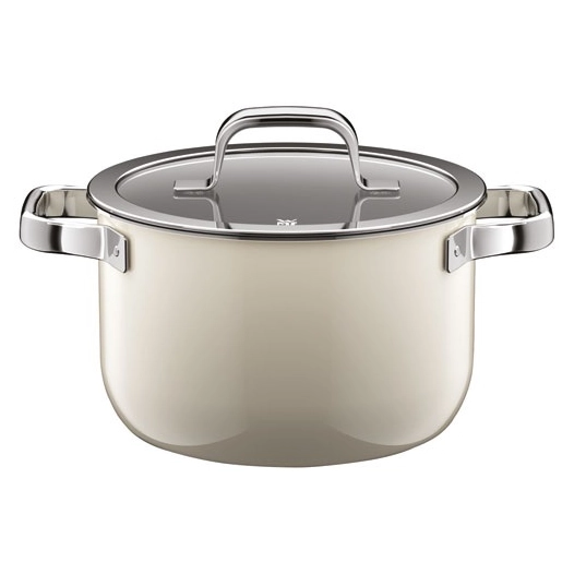 fusiontec mineral pro faitout haut 20cm 3l7 macadamia - gpe seb france - wmf cookware