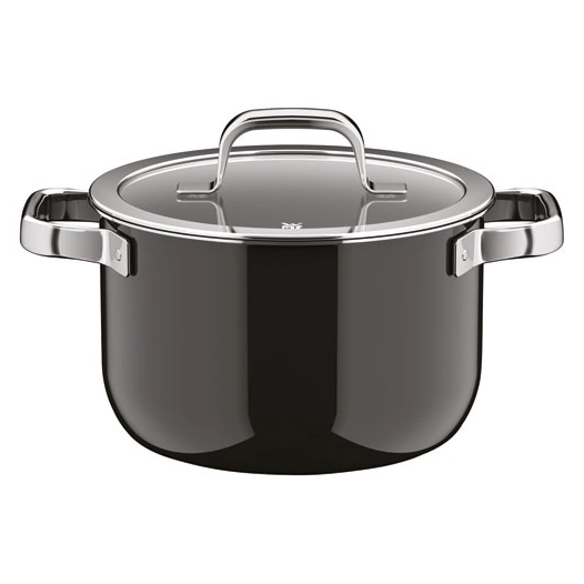 fusiontec mineral pro faitout haut 20cm 3l7 noir - gpe seb france - wmf cookware