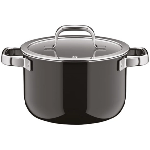fusiontec mineral pro faitout haut 20cm 3l7 noir - gpe seb france - wmf cookware