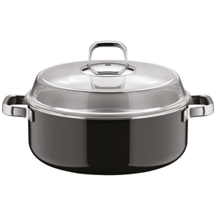 fusiontec mineral pro daubiere 28cm 6l noir - gpe seb france - wmf cookware