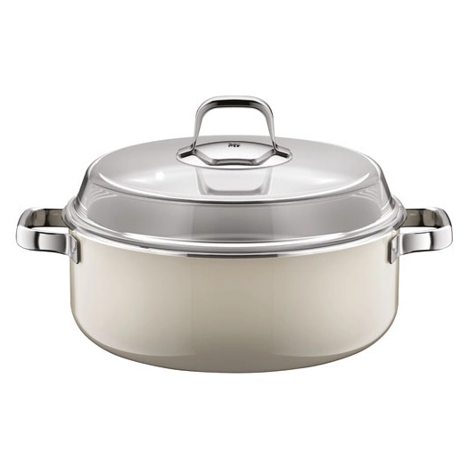 fusiontec mineral pro daubiere 28cm 6l macadamia - gpe seb france - wmf cookware