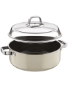 fusiontec mineral pro daubiere 28cm 6l macadamia - gpe seb france - wmf cookware