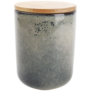 bocal de conservation 12xh15cm vert/bleue - fine dining living