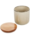 bocal de conservation 12xh12cm ivoire - fine dining living