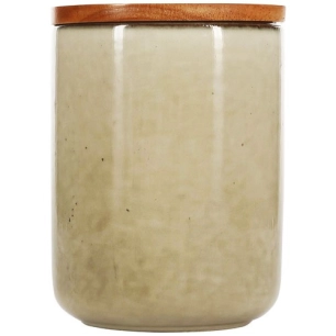 bocal de conservation 12xh15cm ivoire - fine dining living