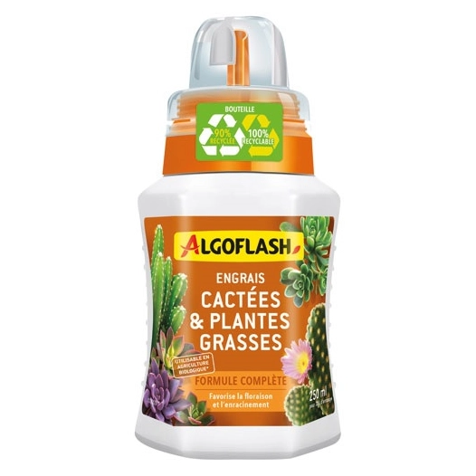 engrais cactã©es plantes grasses uab 250 ml - compo france