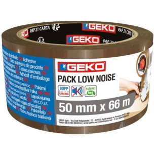 adhã©sif emballage silencieux 50mmx66m havane lot de 6 - lystra