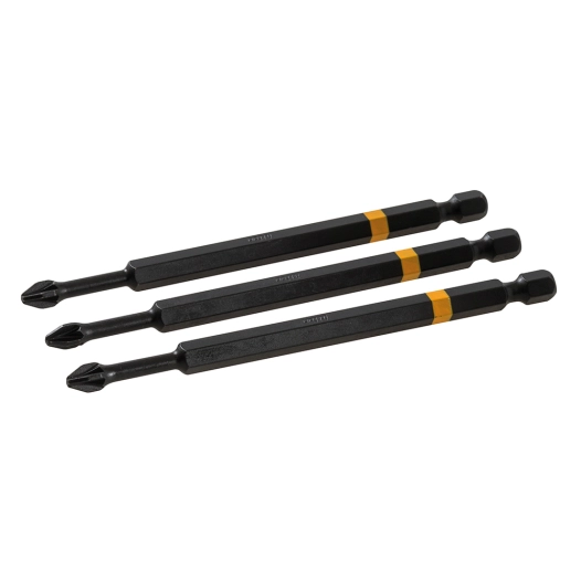 embouts de vissage à chocs pozidriv, 3 pcs - pz2, 110 mm - triton