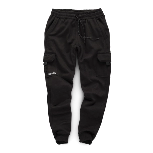 1 pantalon de jogging noir à coupe ajustée - taille m - scruffs
