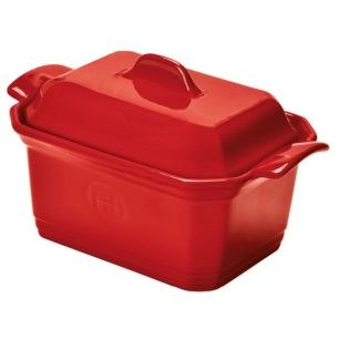 grand terrine foie gras+presse 0l6 nm - emile henry emile and co