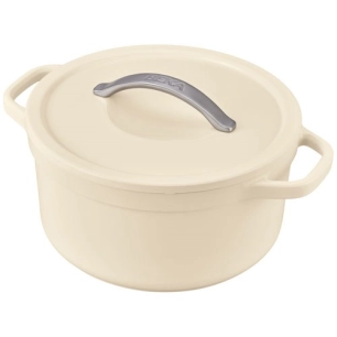 plume cocotte ronde beige 24cm 4l5 - beka