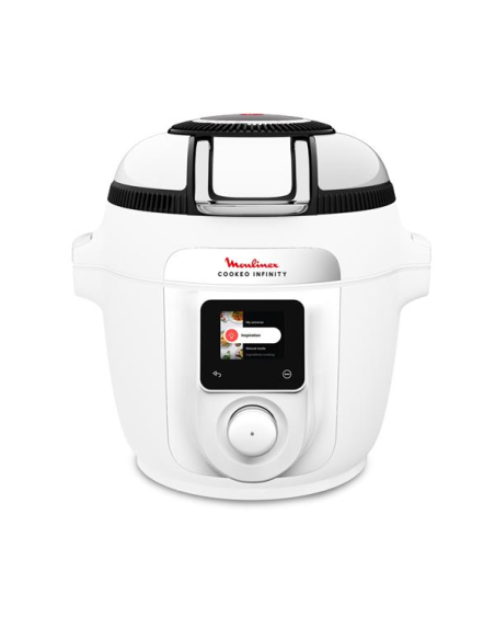 Multicuiseur HP + Air Fryer 16 programmes cuve 6,5 litres Wi-Fi accessoires inclus - MOULINEX