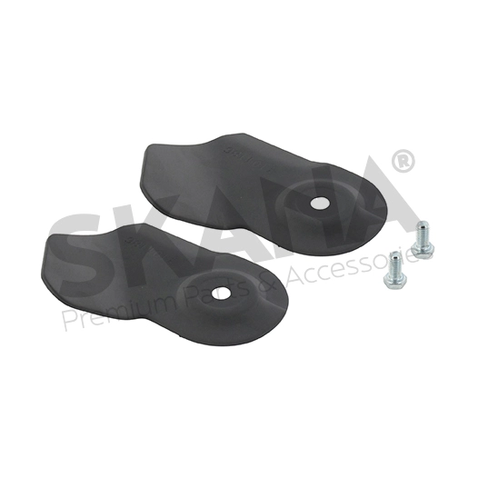 jeu de deux lames adaptable pour tondeuse wolf. remplace origine 6340-078. avec deux vis m6 x 16mm incluses. []