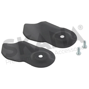 jeu de deux lames adaptable pour tondeuse wolf. remplace origine 6340-078. avec deux vis m6 x 16mm incluses. []