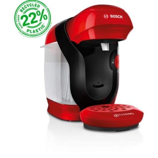multiboissons 0,7 l - 1400 w - 40 recettes - t-discs auto - intellibrew - ã‰co-conã§ue - rouge - bsh - bosch pem