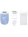 epilateur satinelle 2 vit 5 acc tete de rasage gant exfoliant lavable secteur - philips personal health france