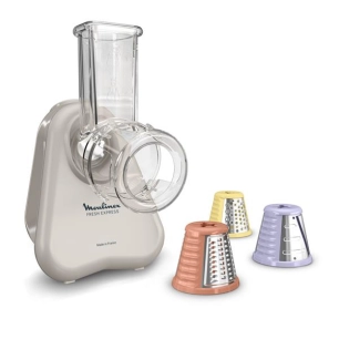 dã©coupe-lã©gumes 150w - 3 fctns (rã¢per-ã©mincer-trancher) - service direct - access lavable lv - fab fr - ã‰cru - gpe seb fran