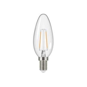 ampoule transparente flamme led e14 2.1w 250 lm blanc chaud ampoule transparente flamme led e14 2.1w 250 lm blanc chaud - prolig