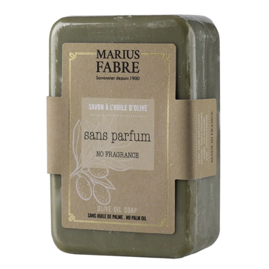 savon à l'huile d'olive non parfumé 250 g savon à l'huile d'olive non parfumé 250 g - marius fabre