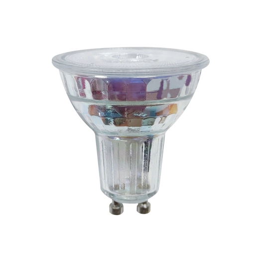 ampoule transparente led rf gu10 4.3w 345 lm blanc froid ampoule transparente led rf gu10 4.3w 345 lm blanc froid - prolight