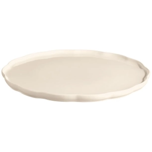 madeleine argile assiette de service 31cm - emile henry emile and co