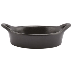 plat ã  four 14x11,5xh3cm noir ardo - fine dining living