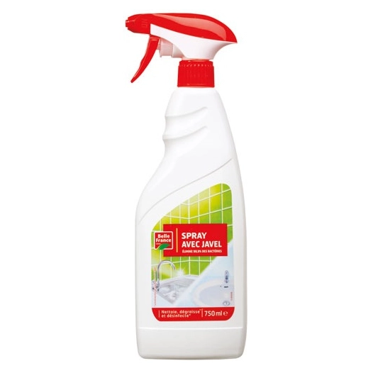 nettoyant avec javel bf spray 750 ml - diapar distribution alimentaire parisienne