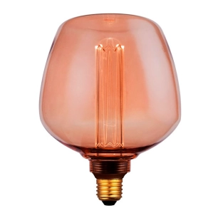 ampoule led st123 globe irrégulier décoratif e27 4 w 200 lm 1800 k lumière chaude ø123 x 163 mm