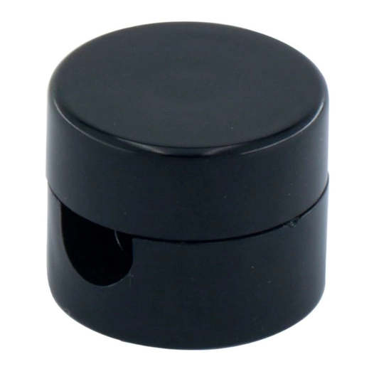 serre-câbles en plastique, rond, noir, 5 unités
