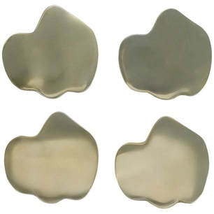 sous-verre organique or charm - set/4 - fine dining living