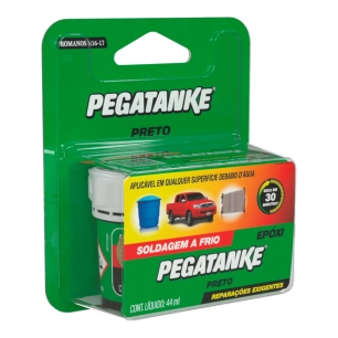 colle époxy bi-composant noire, portugais, 44 ml