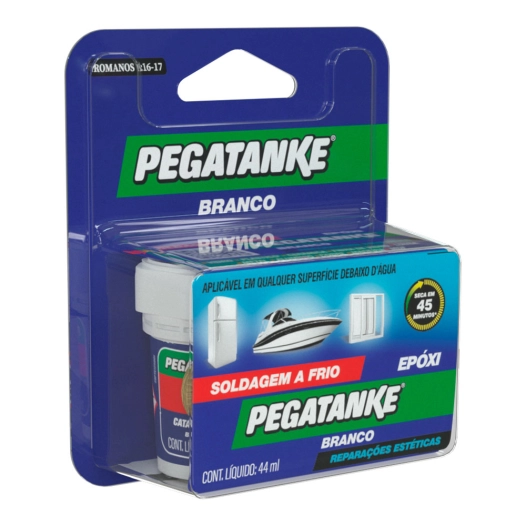 colle époxy blanche bi-composante, portugaise, 44 ml