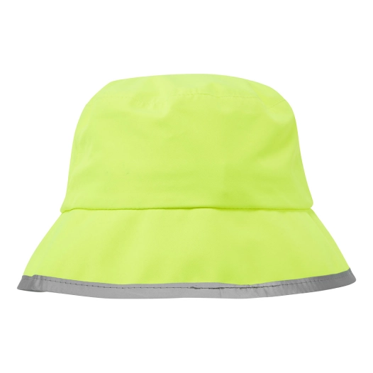 hi-vis waterproof bucket hat - taille s/m - jaune - portwest