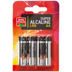 pile super alcaline lr6 aa x 4 bf blister - diapar distribution alimentaire parisienne