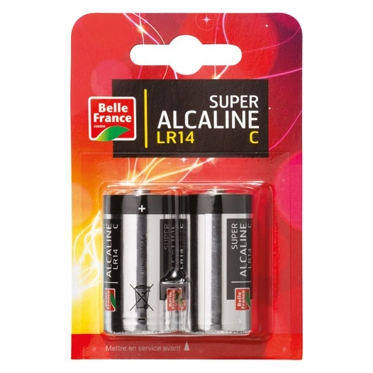 pile super alcaline lr14 c x 2 bf blister - diapar distribution alimentaire parisienne