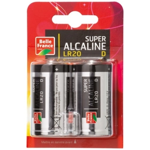 pile super alcaline lr20 d x 2 bf blister - diapar distribution alimentaire parisienne