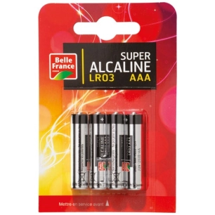 pile super alcaline lr03 aaa x 4 bf blister - diapar distribution alimentaire parisienne