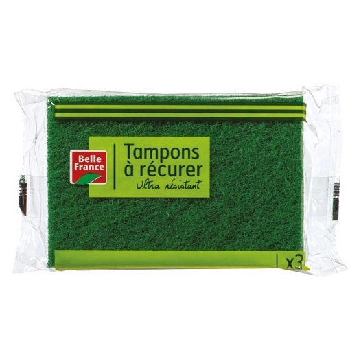 tampon ã  rã©curer x 3 bf - diapar distribution alimentaire parisienne