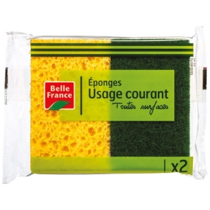 eponge grattante usage courant x 2 bf - diapar distribution alimentaire parisienne