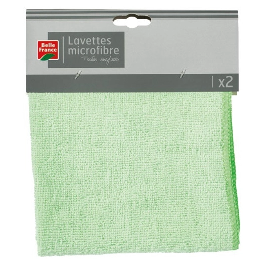 lavette microfibre toutes surfaces x 2 bf - diapar distribution alimentaire parisienne