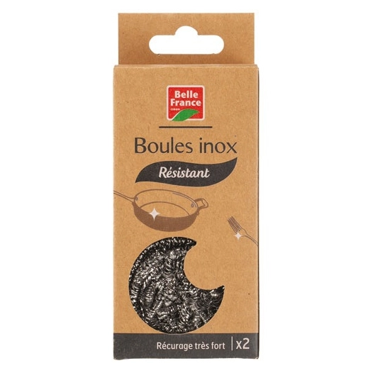boule inox bf x 2 - diapar distribution alimentaire parisienne