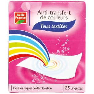 lingette anti-transfert de couleurs x 25 bf - diapar distribution alimentaire parisienne